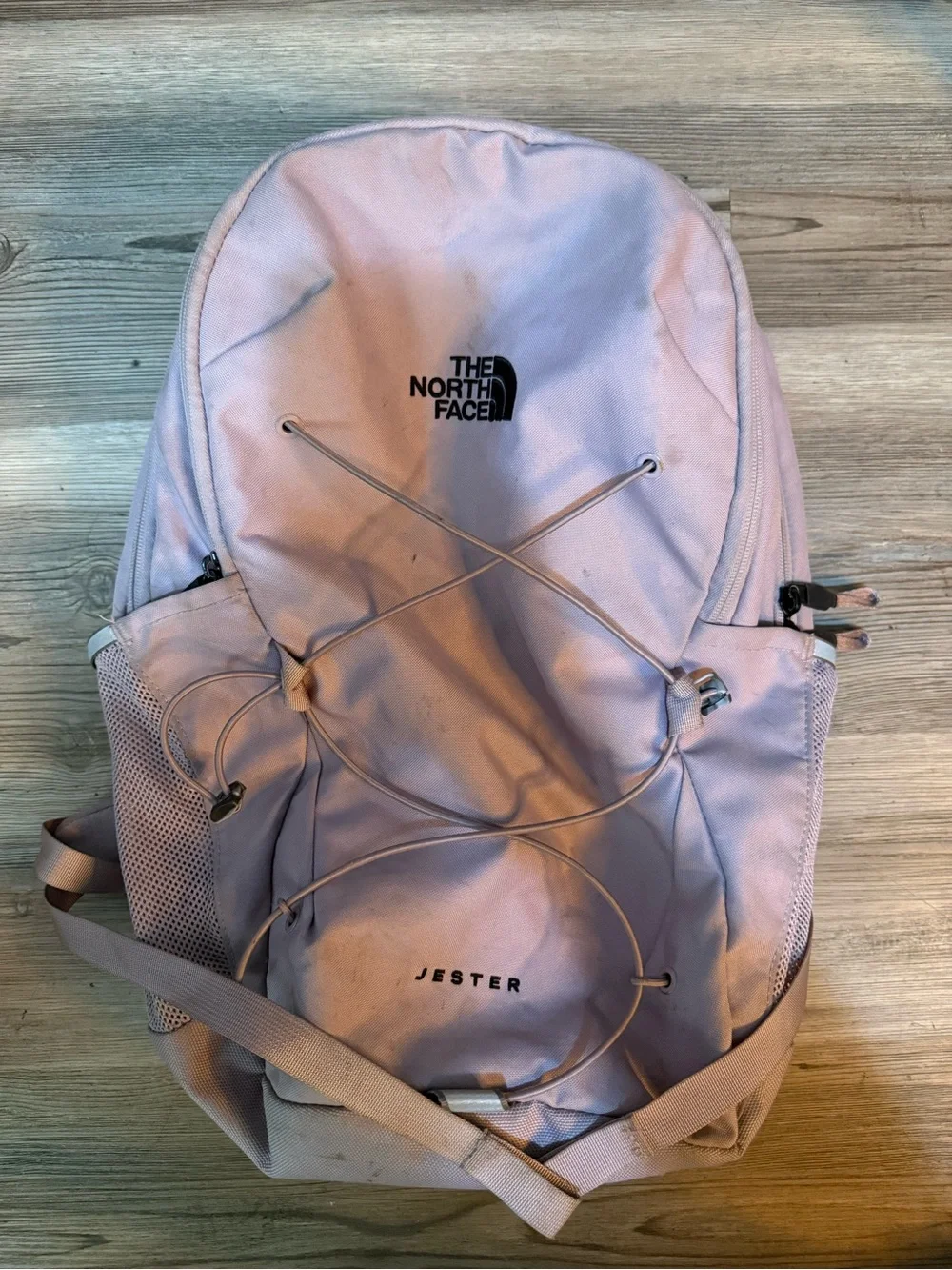 The North Face Jester Backpack in light pink